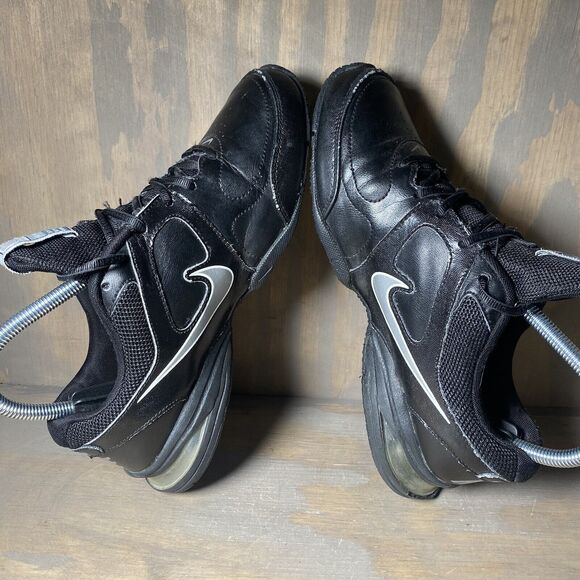 Nike Air Propel Tr Training Womens 7.5 Shoes Sneakers Black Silver 472637- 002 - Picture 6 of 10